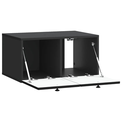 Mobile Porta TV da Muro Nero 59,5 x 41 x 30 cm | homemem39