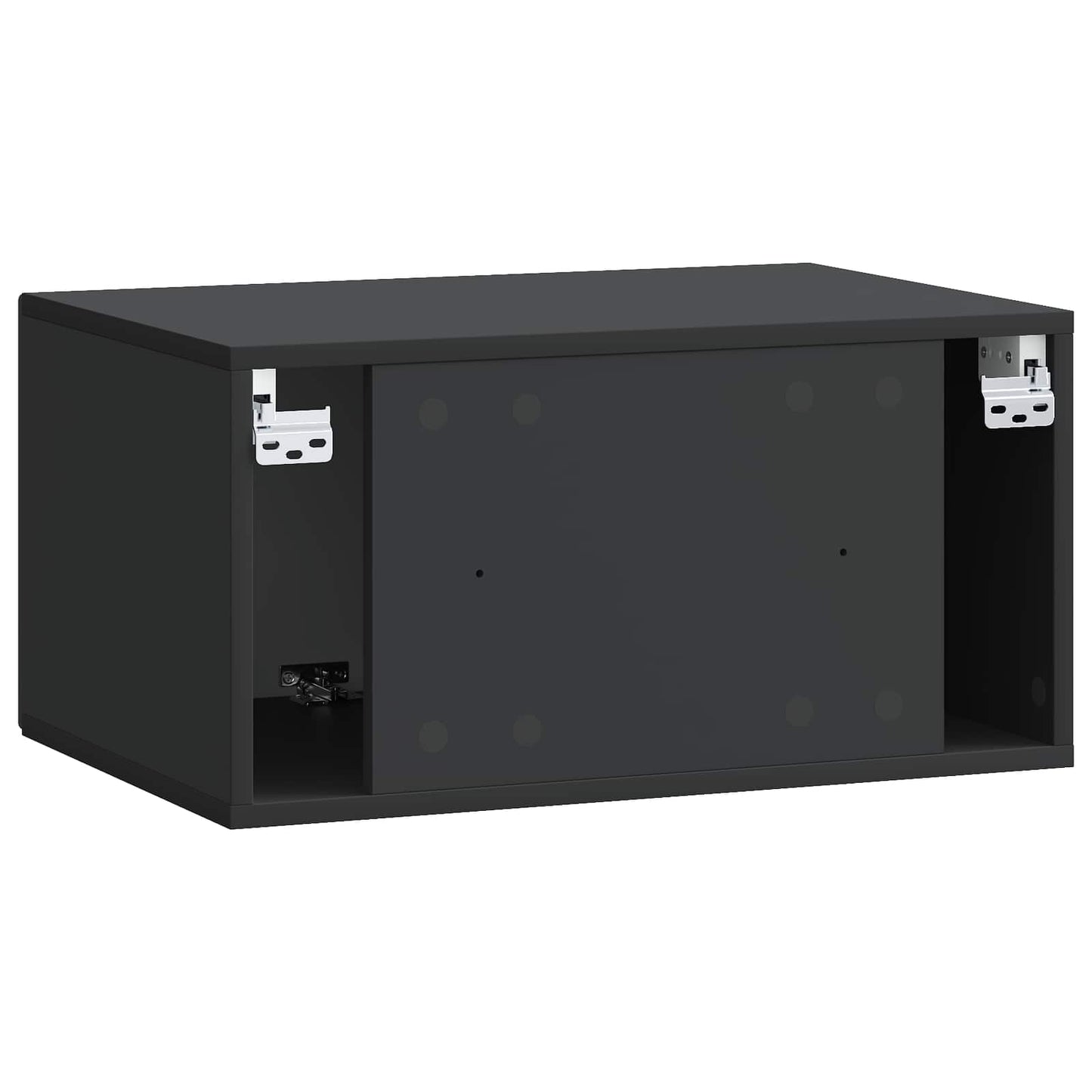 Mobile Porta TV da Muro Nero 59,5 x 41 x 30 cm