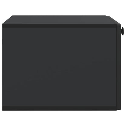 Mobile Porta TV da Muro Nero 59,5 x 41 x 30 cm | homemem39
