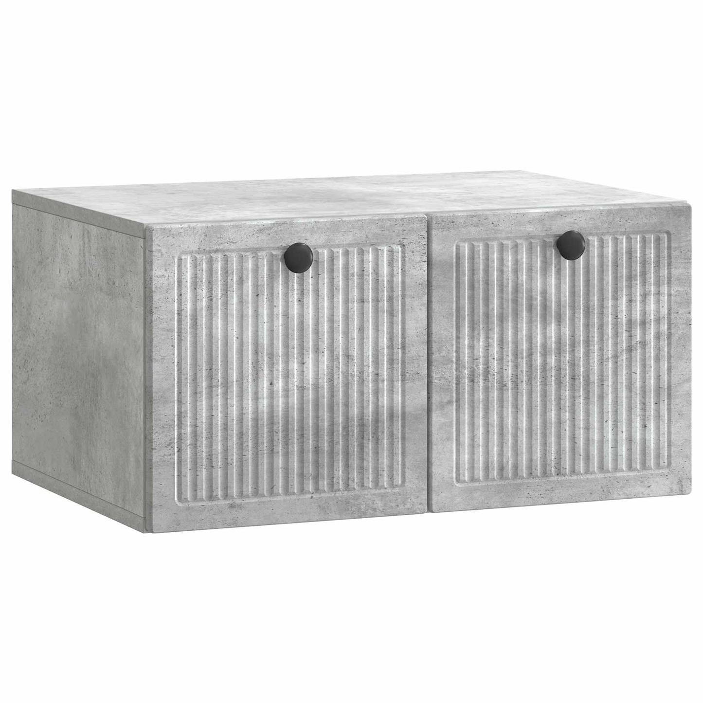 Mobile Porta TV da Muro Grigio Cemento 59,5 x 41 x 30 cm