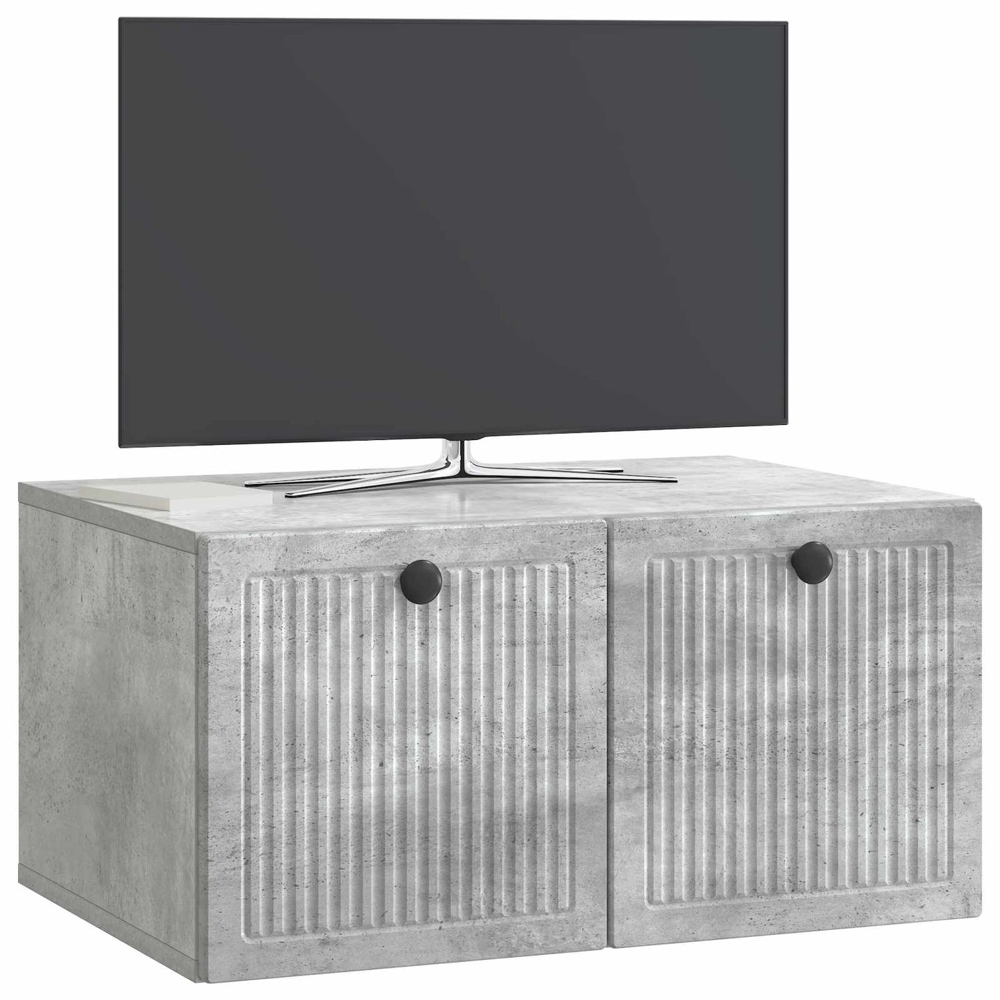 Mobile Porta TV da Muro Grigio Cemento 59,5 x 41 x 30 cm