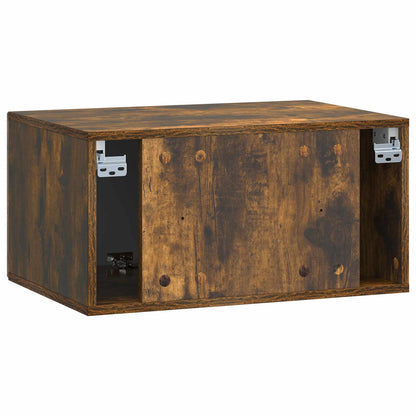 Mobile Porta TV da Muro Rovere Fumo 59,5 x 41 x 30 cm | homemem39