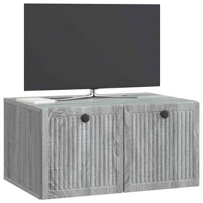 Mobile Porta TV da Muro Grigio Sonoma 59,5 x 41 x 30 cm | homemem39