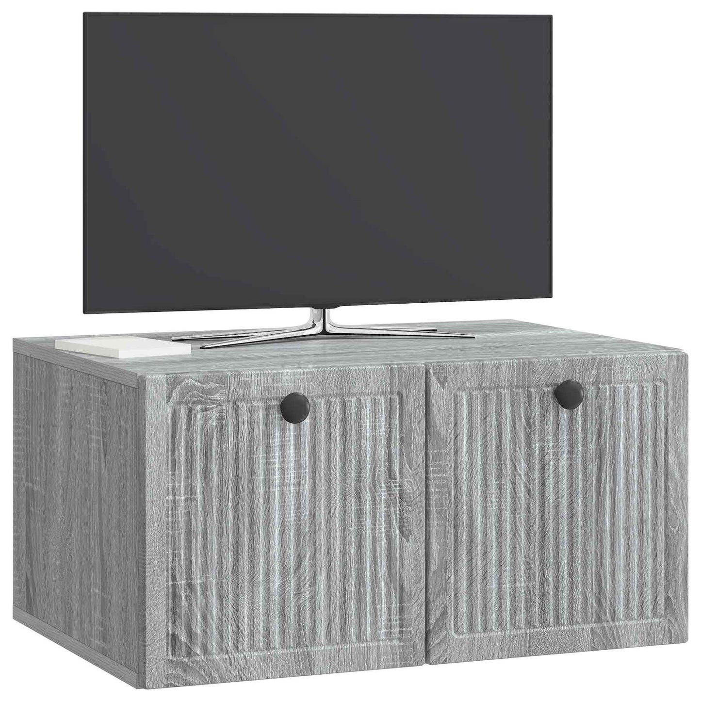 Mobile Porta TV da Muro Grigio Sonoma 59,5 x 41 x 30 cm