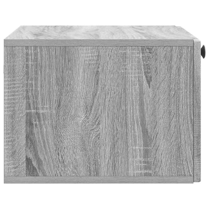 Mobile Porta TV da Muro Grigio Sonoma 59,5 x 41 x 30 cm