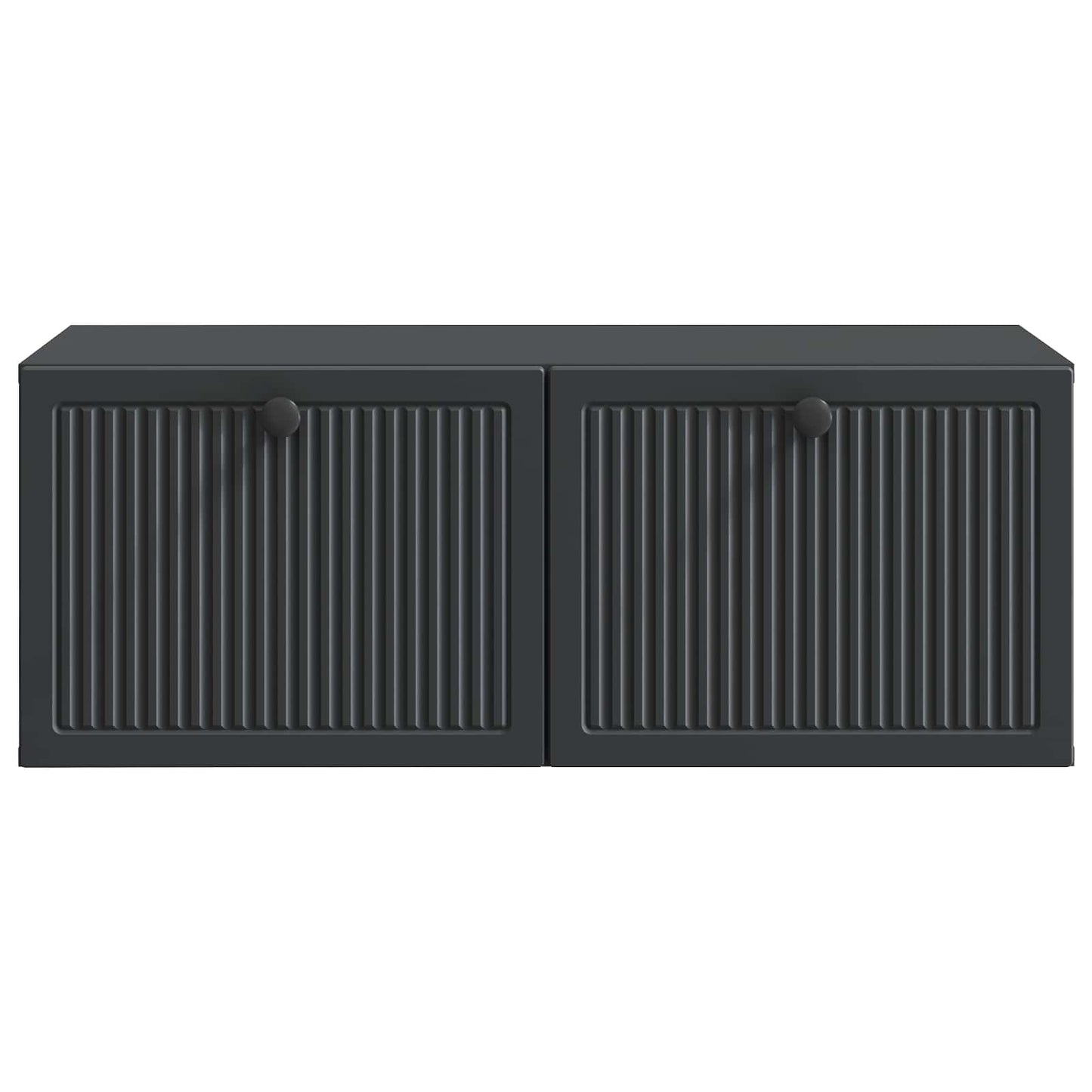 Mobile Porta TV da Muro Nero 78,5 x 41 x 30 cm | homemem39