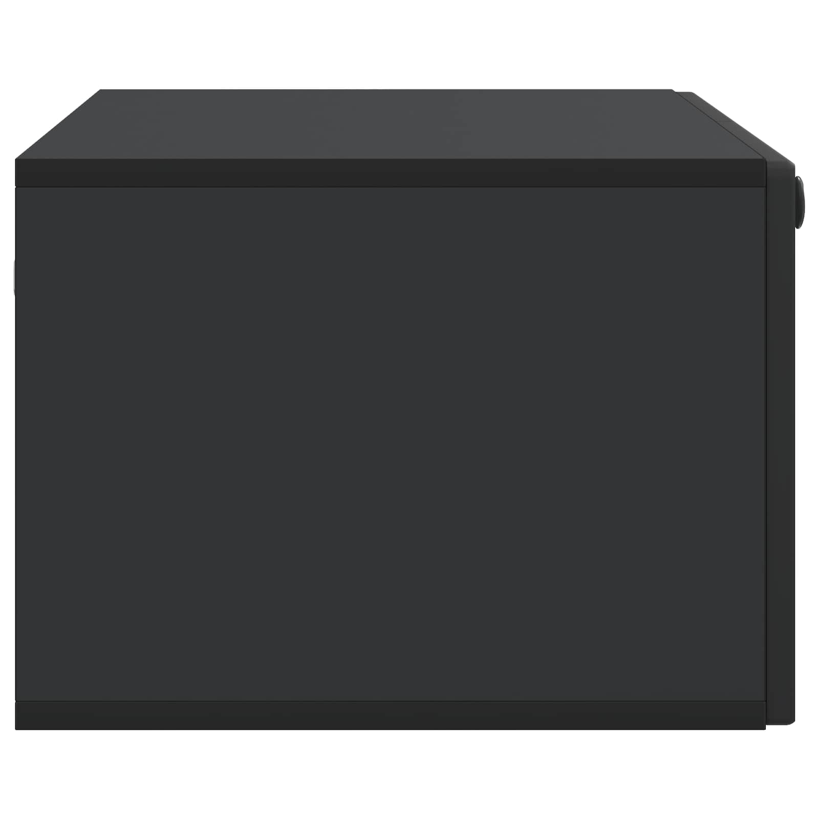 Mobile Porta TV da Muro Nero 78,5 x 41 x 30 cm | homemem39