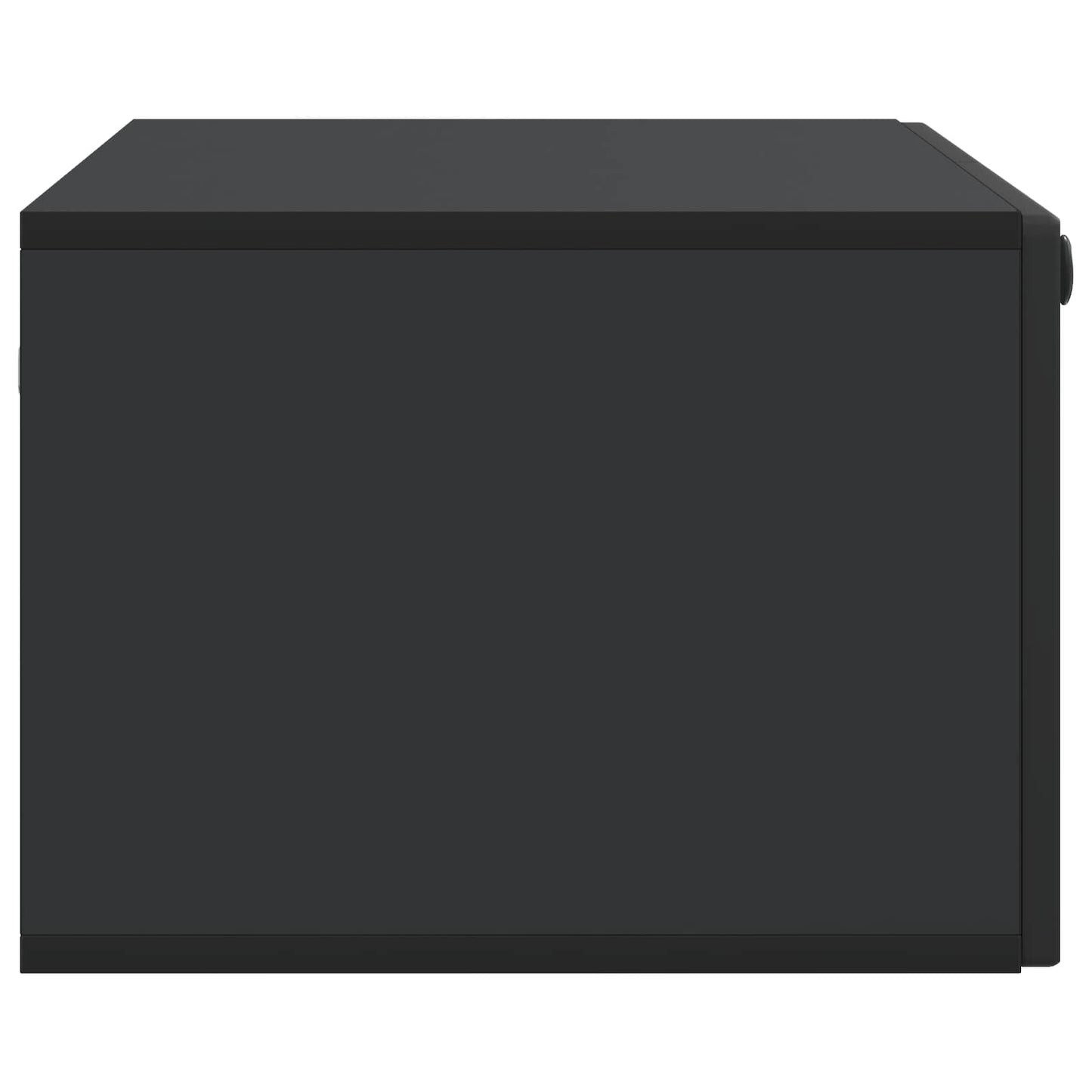 Mobile Porta TV da Muro Nero 78,5 x 41 x 30 cm