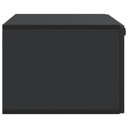 Mobile Porta TV da Muro Nero 78,5 x 41 x 30 cm