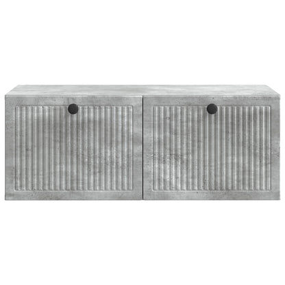 Mobile Porta TV da Muro Grigio Cemento 78,5 x 41 x 30 cm | homemem39