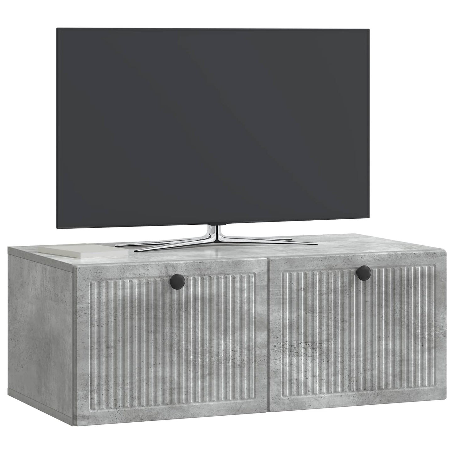 Mobile Porta TV da Muro Grigio Cemento 78,5 x 41 x 30 cm