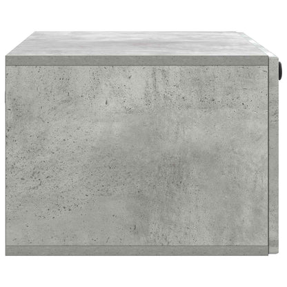 Mobile Porta TV da Muro Grigio Cemento 78,5 x 41 x 30 cm