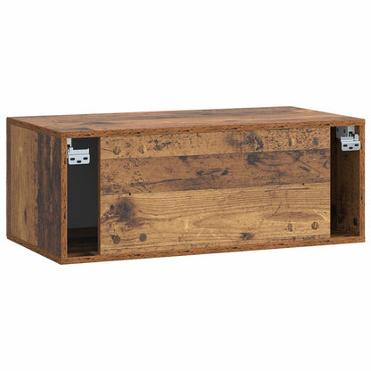 Mobile Porta TV da Muro Legno antico 78,5 x 41 x 30 cm | homemem39