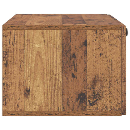 Mobile Porta TV da Muro Legno antico 78,5 x 41 x 30 cm