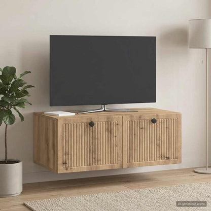 Mobile Porta TV da Muro 78,5 x 41 x 30 cm Rovere Artigianale