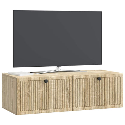 Mobile Porta TV da Muro Rovere Sonoma 98 x 41 x 30 cm