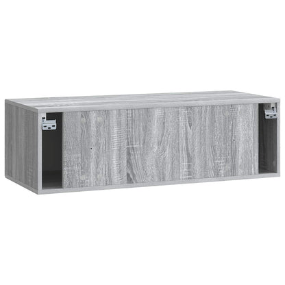 Mobile Porta TV da Muro Grigio Sonoma 98 x 41 x 30 cm
