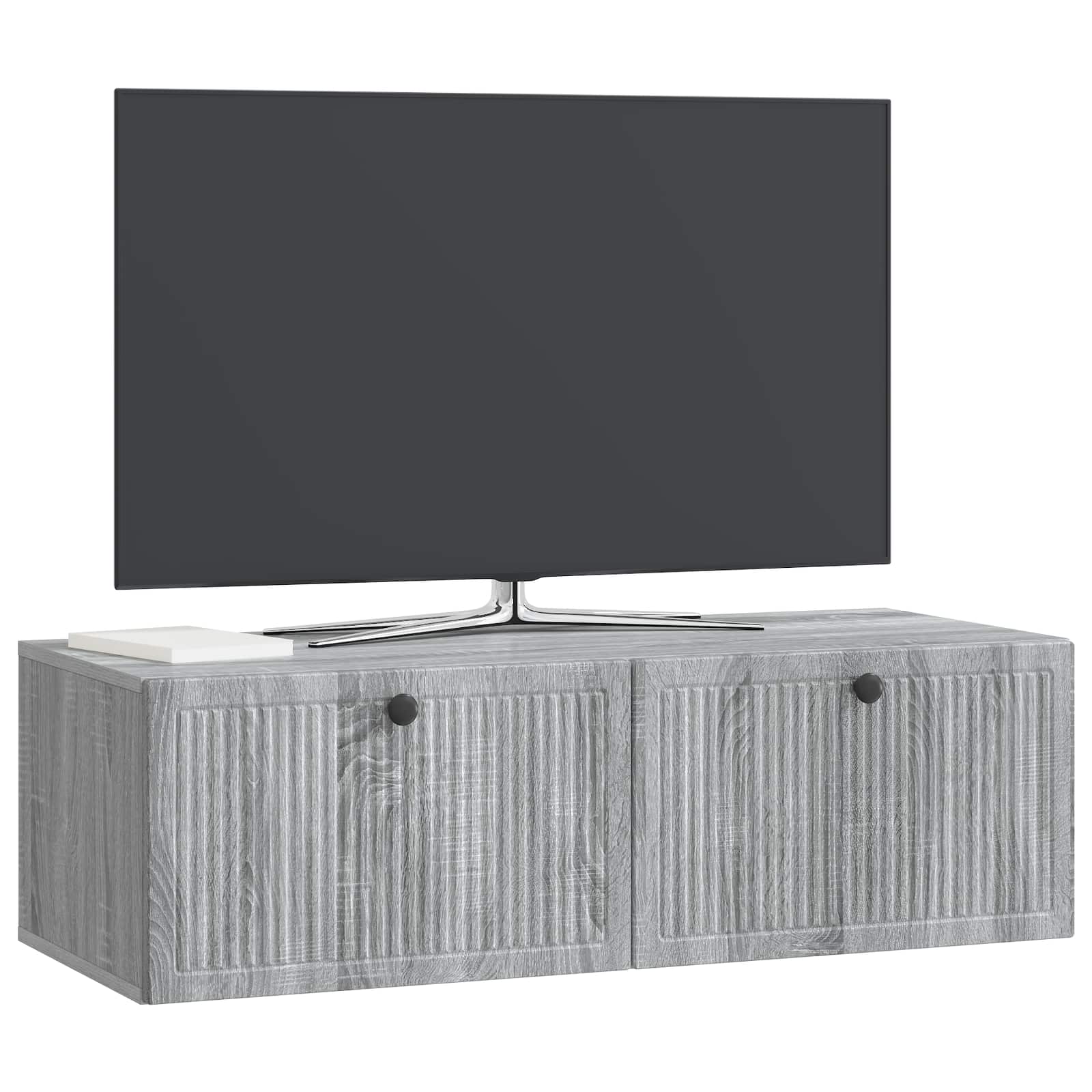 Mobile Porta TV da Muro Grigio Sonoma 98 x 41 x 30 cm | homemem39