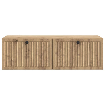 Mobile Porta TV da Muro Rovere Artigianale 98 x 41 x 30 cm | homemem39