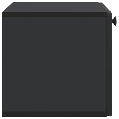Mobile Porta TV da Muro Nero 59,5 x 31 x 30 cm