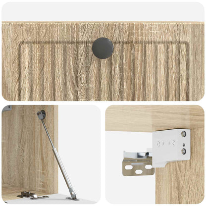 Mobile Porta TV da Muro Rovere Sonoma 59,5 x 31 x 30 cm | homemem39