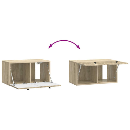 Mobile Porta TV da Muro Rovere Sonoma 59,5 x 31 x 30 cm | homemem39
