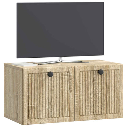 Mobile Porta TV da Muro Rovere Sonoma 59,5 x 31 x 30 cm | homemem39