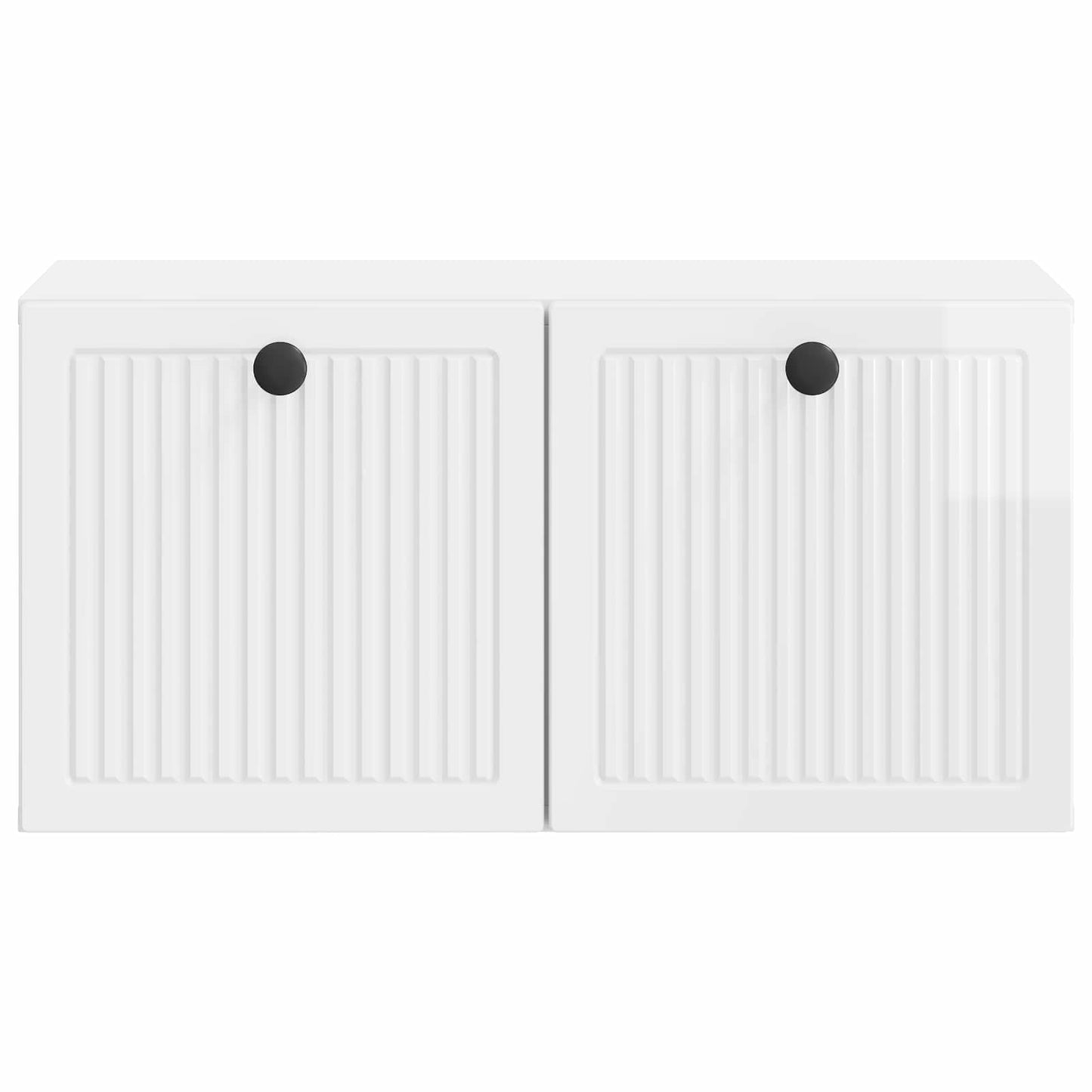 Mobile Porta TV da Muro Bianco Lucido 59,5 x 31 x 30 cm | homemem39