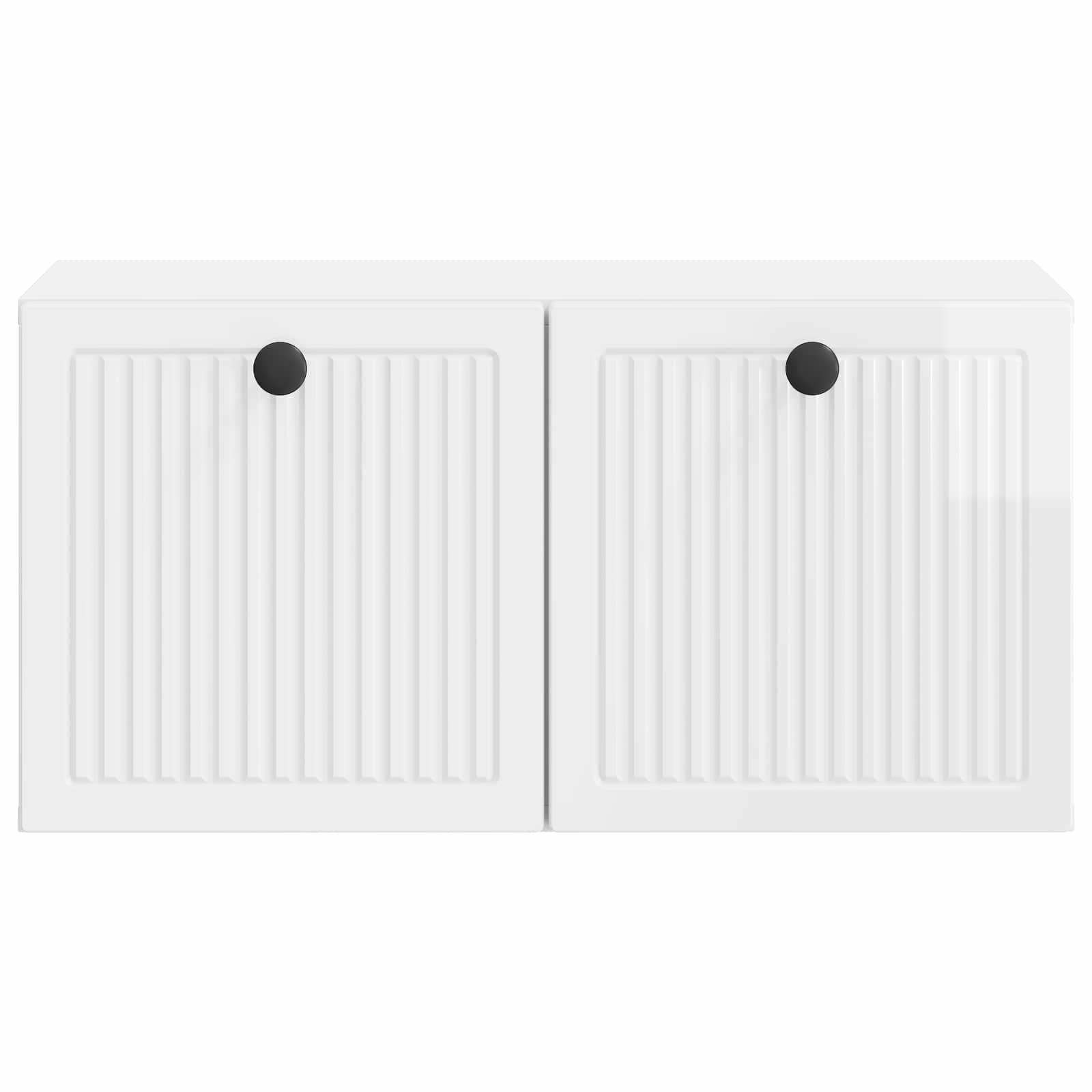 Mobile Porta TV da Muro Bianco Lucido 59,5 x 31 x 30 cm | homemem39