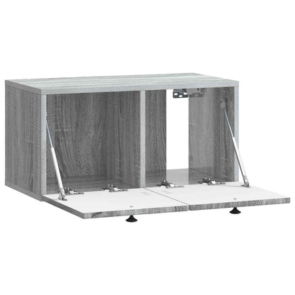 Mobile Porta TV da Muro Grigio Sonoma 59,5 x 31 x 30 cm