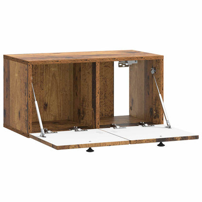 Mobile Porta TV da Muro Legno antico 59,5 x 31 x 30 cm | homemem39