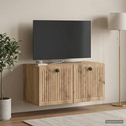 Mobile Porta TV da Muro 59,5 x 31 x 30 cm Rovere Artigianale