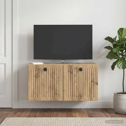 Mobile Porta TV da Muro 59,5 x 31 x 30 cm Rovere Artigianale
