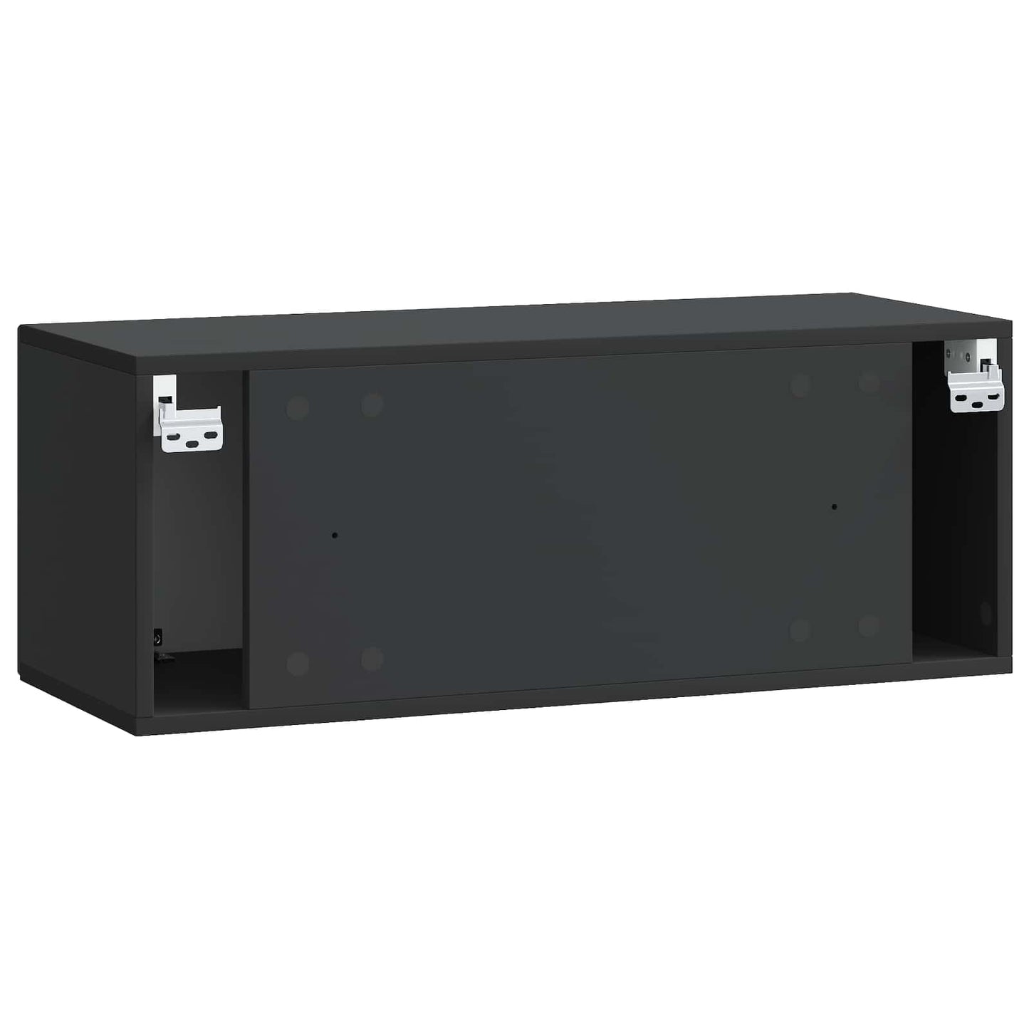 Mobile Porta TV da Muro Nero 78,5 x 31 x 30 cm | homemem39