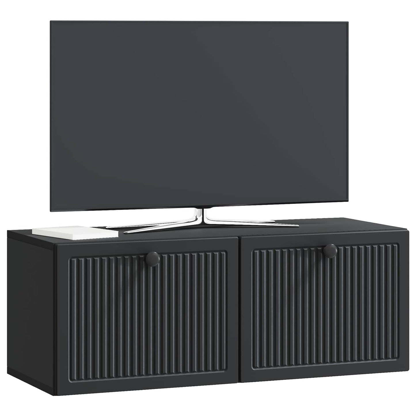Mobile Porta TV da Muro Nero 78,5 x 31 x 30 cm | homemem39