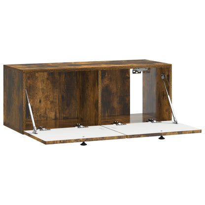 Mobile Porta TV da Muro Rovere Fumo 78,5 x 31 x 30 cm | homemem39