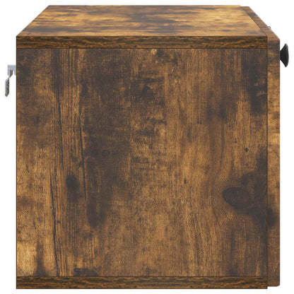Mobile Porta TV da Muro Rovere Fumo 78,5 x 31 x 30 cm | homemem39