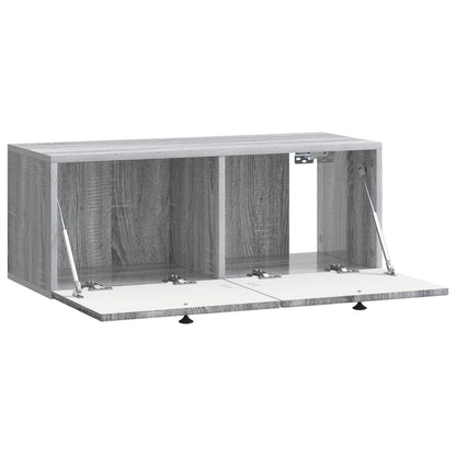 Mobile Porta TV da Muro Grigio Sonoma 78,5 x 31 x 30 cm | homemem39