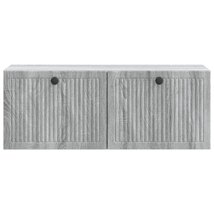 Mobile Porta TV da Muro Grigio Sonoma 78,5 x 31 x 30 cm | homemem39