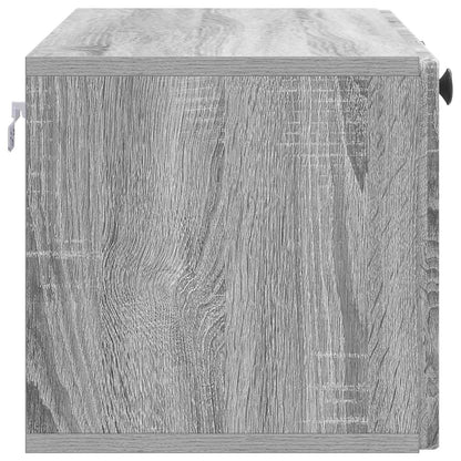 Mobile Porta TV da Muro Grigio Sonoma 78,5 x 31 x 30 cm | homemem39