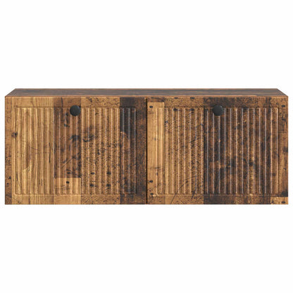 Mobile Porta TV da Muro Legno antico 78,5 x 31 x 30 cm