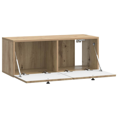 Mobile Porta TV da Muro 78,5 x 31 x 30 cm Rovere Artigianale