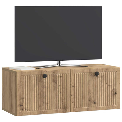 Mobile Porta TV da Muro 78,5 x 31 x 30 cm Rovere Artigianale