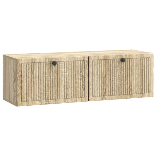 Mobile Porta TV da Muro Rovere Sonoma 98 x 31 x 30 cm | homemem39