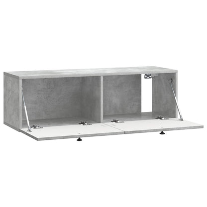 Mobile Porta TV da Muro Grigio Cemento 98 x 31 x 30 cm