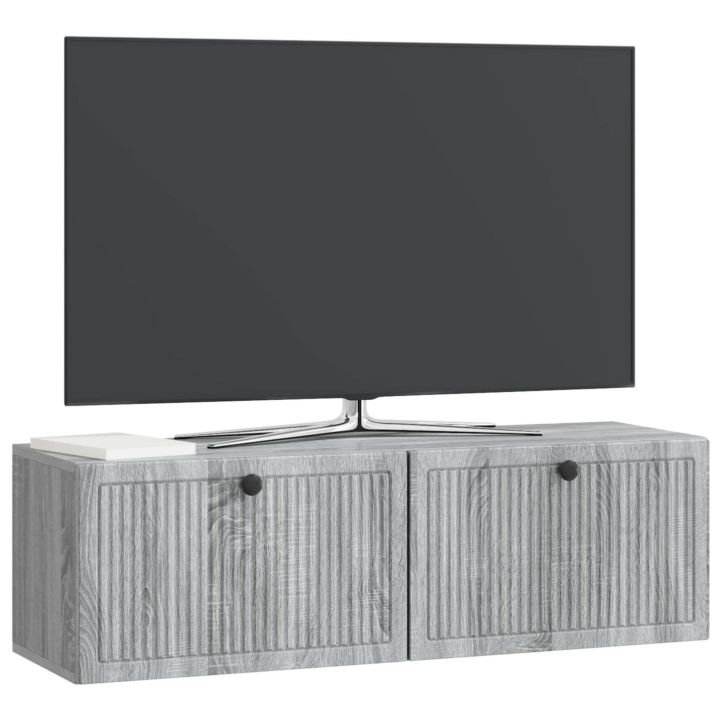 Mobile Porta TV da Muro Grigio Sonoma 98 x 31 x 30 cm | homemem39