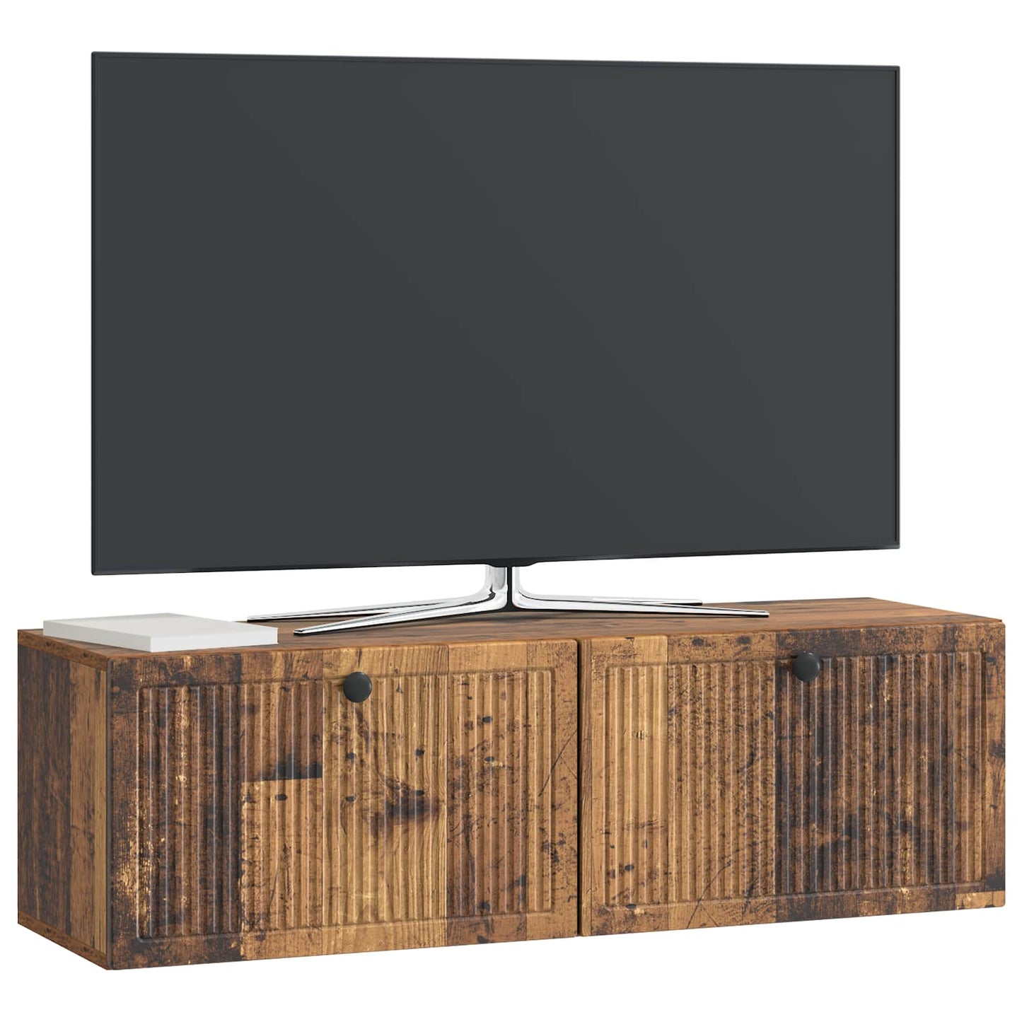 Mobile Porta TV da Muro Legno antico 98 x 31 x 30 cm | homemem39