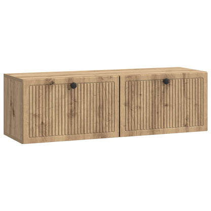 Mobile Porta TV da Muro Rovere Artigianale 98 x 31 x 30 cm | homemem39