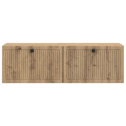Mobile Porta TV da Muro Rovere Artigianale 98 x 31 x 30 cm | homemem39