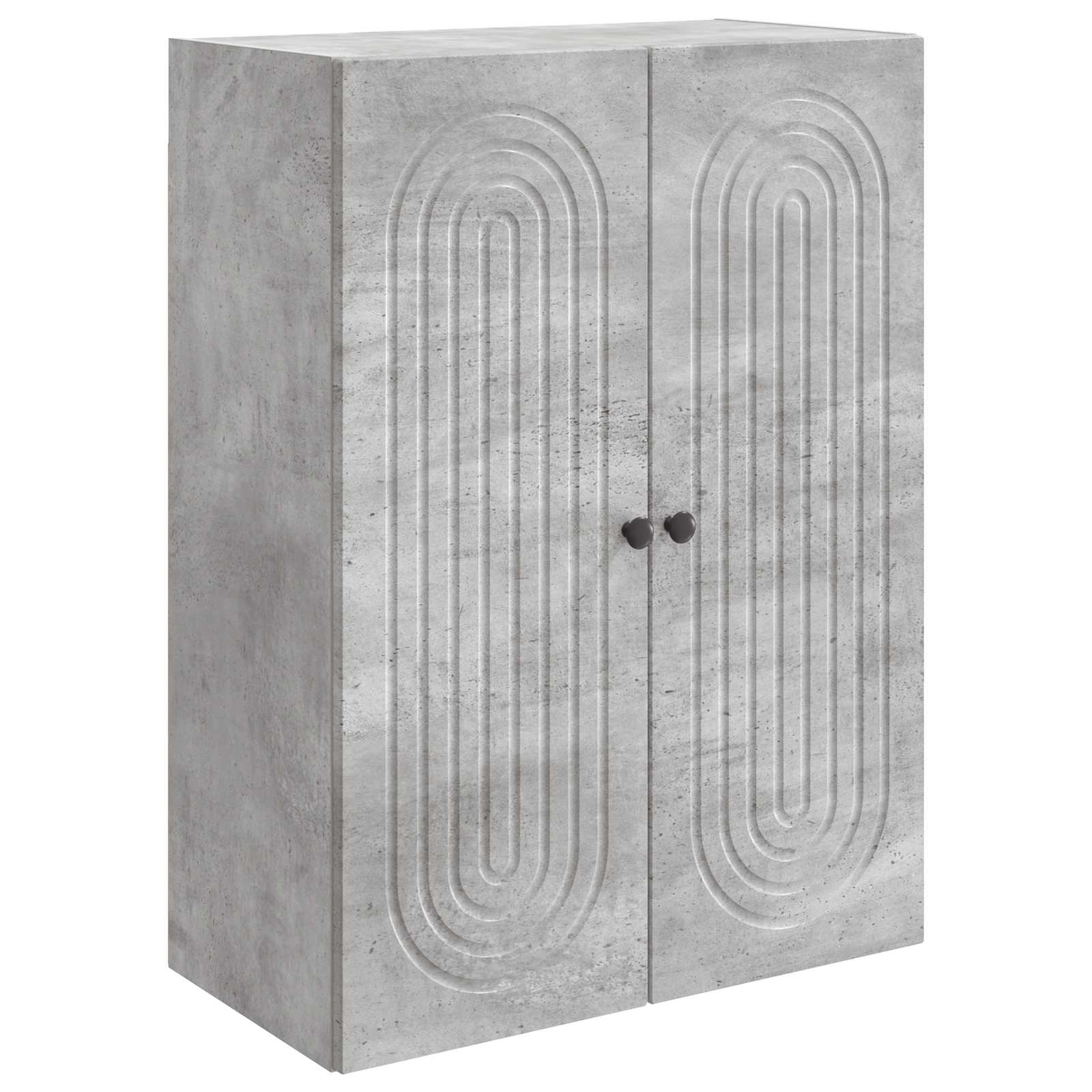 Mobiletto a muro Grigio Cemento 66 x 34,5 x 90 cm | homemem39